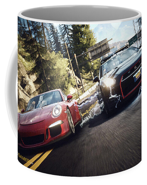 Need For Speed Rivals Coffee Mug featuring the digital art Need For Speed Rivals #2 by Maye Loeser