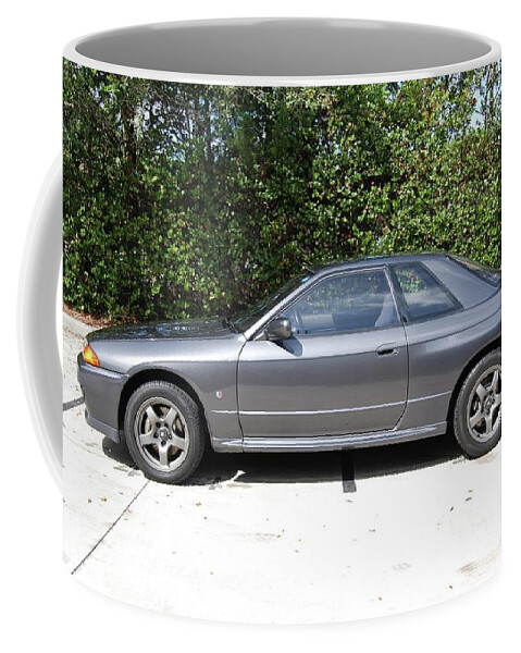 Nissan Skyline Gt-r Coffee Mug featuring the photograph Nissan Skyline GT-R #2 by Mariel Mcmeeking