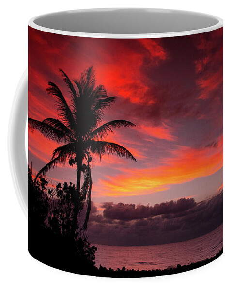 Sunrise Coffee Mug featuring the photograph Oceanfront Sunrise #2 by Don Durfee