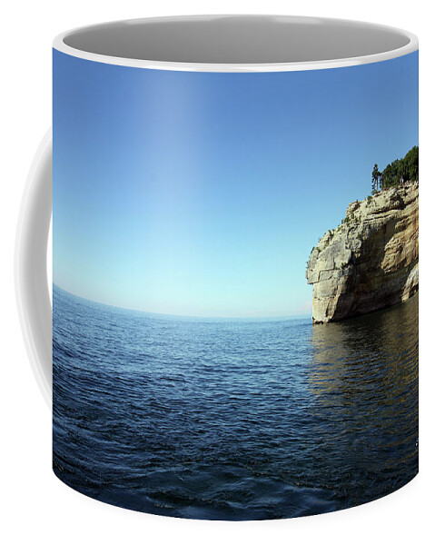 Pictured Rocks Coffee Mug featuring the photograph Pictured Rocks #2 by Jackson Pearson