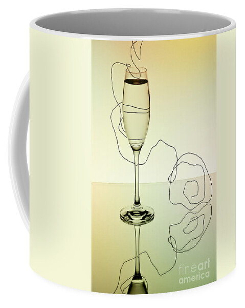 Glass Coffee Mug featuring the photograph Reflection by Nailia Schwarz