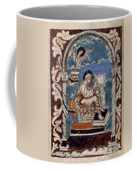 10th Century Coffee Mug featuring the painting Saint John #2 by Granger