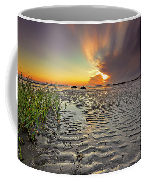 Atlantic Ocean Coffee Mug featuring the photograph Seascape of Hilton Head Island #2 by Peter Lakomy