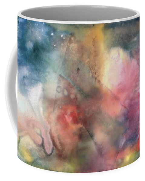  Coffee Mug featuring the painting Spacious Entities #2 by Sperry Andrews