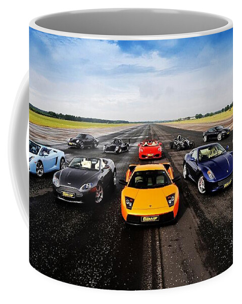 Sports Car Coffee Mug featuring the photograph Sports Car #2 by Mariel Mcmeeking