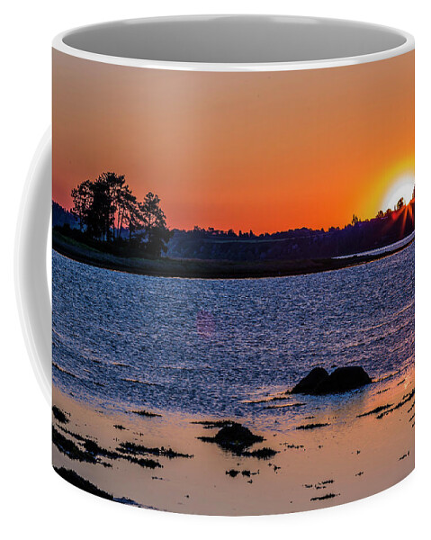 Sunrise Coffee Mug featuring the photograph Sunrise #2 by Elmer Jensen