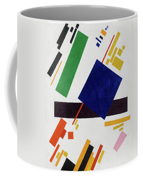 Geometry Coffee Mug featuring the painting Suprematist Composition #2 by Kazimir Malevich