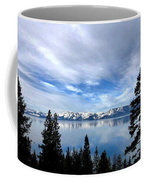 Tahoe Coffee Mug featuring the photograph Tahoe Blue #4 by Steph Gabler