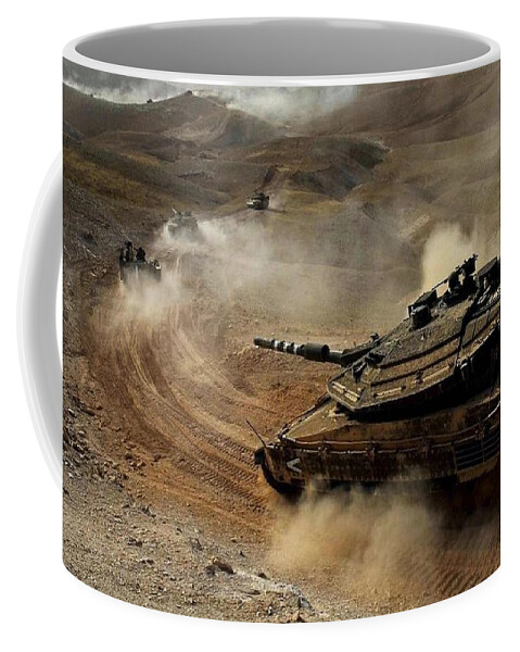 Tank Coffee Mug featuring the photograph Tank #2 by Mariel Mcmeeking