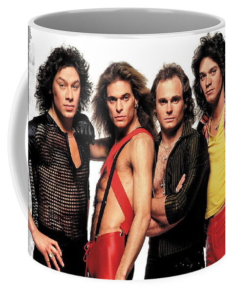 Van Halen Coffee Mug featuring the photograph Van Halen #2 by Jackie Russo