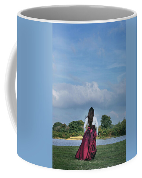 Girl Coffee Mug featuring the photograph Victorian lady #2 by Joana Kruse