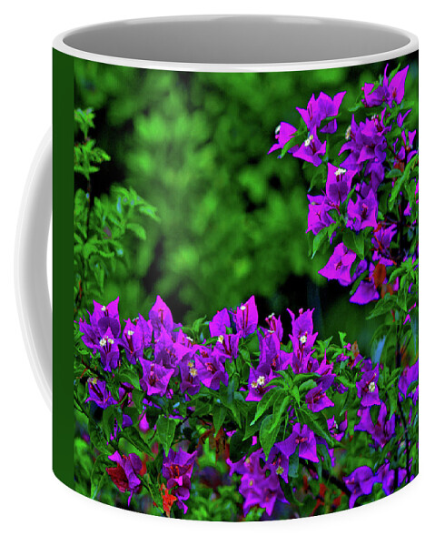  Coffee Mug featuring the photograph 2- Visions of Violet by Joseph Keane