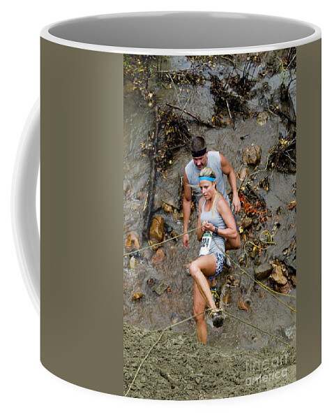 Pikes Peak Road Runners Coffee Mug featuring the photograph Pikes Peak Road Runners Fall Series Race #21 by Steven Krull