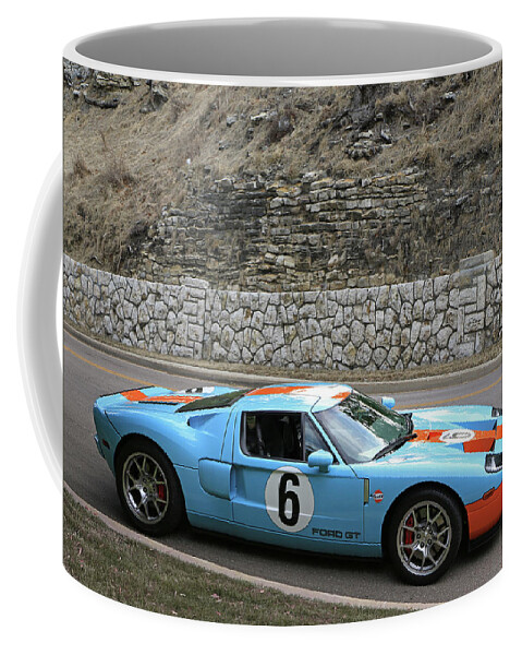 Ford Coffee Mug featuring the photograph 2006 Ford GT by Christopher McKenzie