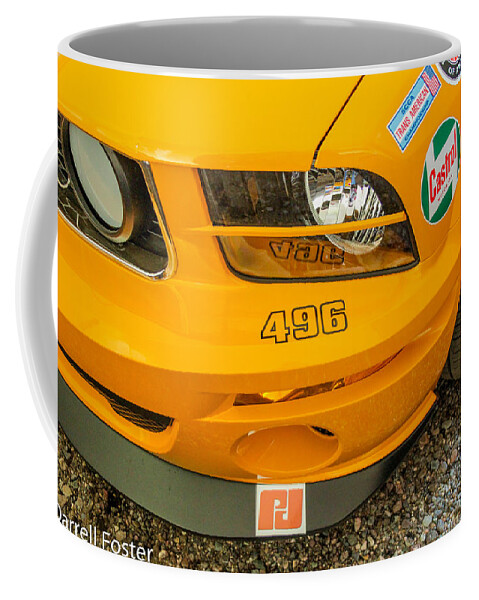 2007 Coffee Mug featuring the photograph 2007 Parnelli Jones Mustang by Darrell Foster