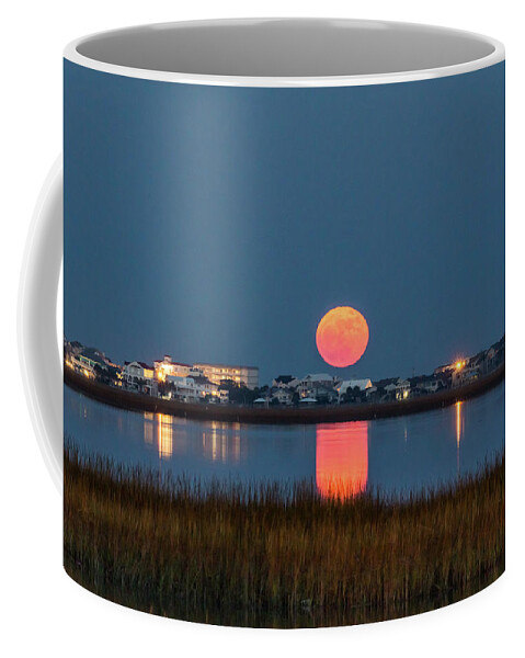 Supermoon Coffee Mug featuring the photograph 2017 Supermoon by Francis Trudeau
