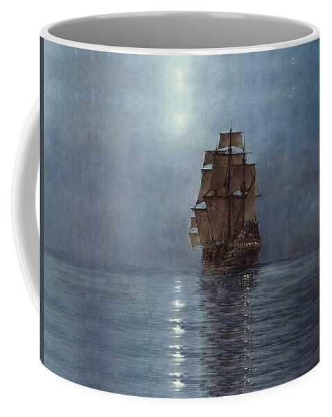 Ship Coffee Mug featuring the digital art Ship #22 by Super Lovely