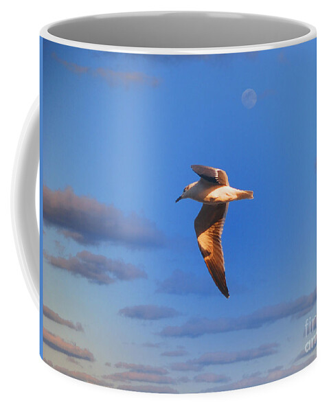 Seagull Coffee Mug featuring the photograph 25- Seagull by Joseph Keane