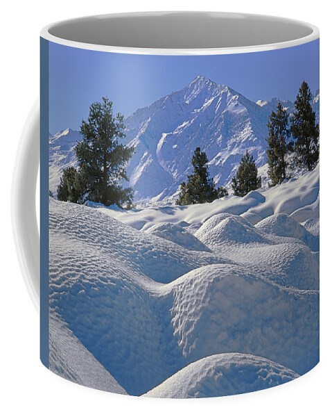 Mt. Tom Coffee Mug featuring the photograph 2M6402 Mt. Tom from Sherwin Grade by Ed Cooper Photography