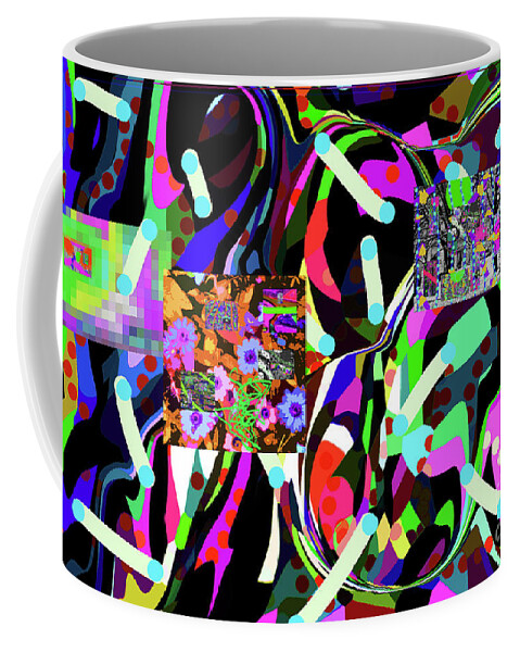 Walter Paul Bebirian Coffee Mug featuring the digital art 3-16-2015habcdef by Walter Paul Bebirian
