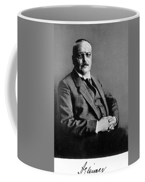 Science Coffee Mug featuring the photograph Alois Alzheimer, German Neuropathologist #3 by Science Source
