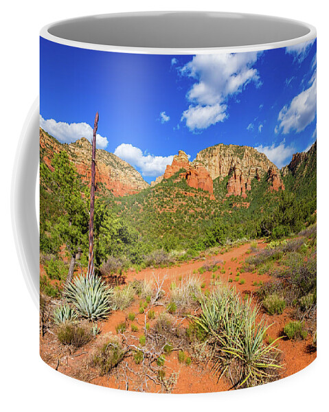Arizona Coffee Mug featuring the photograph Beautiful Sedona Landscape #3 by Raul Rodriguez