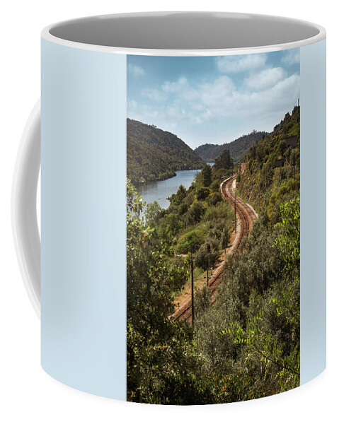 River Coffee Mug featuring the photograph Belver Landscape #3 by Carlos Caetano