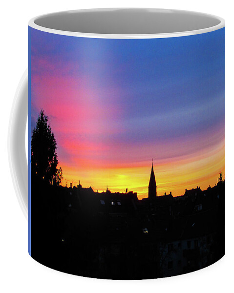 Clouds Coffee Mug featuring the photograph Colorful Sunset #3 by Cesar Vieira