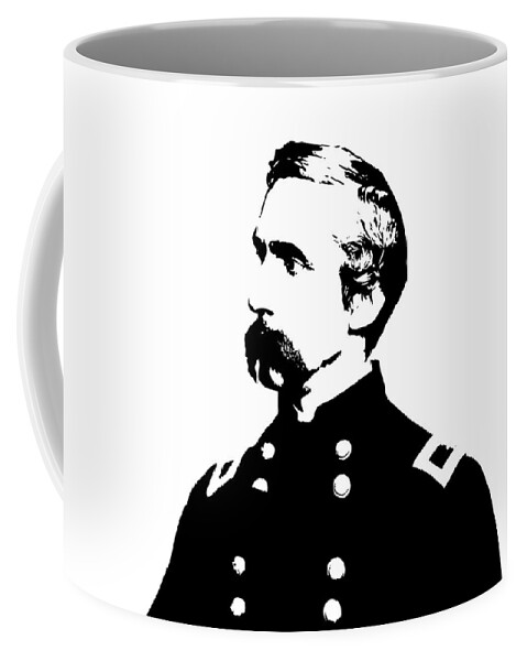 Joshua Lawrence Chamberlain Graphic Coffee Mug by War Is Hell Store - Pixels