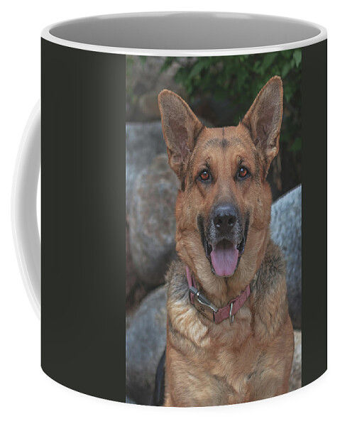 Animal Coffee Mug featuring the photograph Liesl #3 by Brian Cross