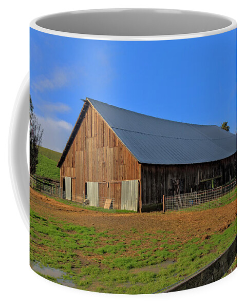 Barn Coffee Mug featuring the photograph Old Barn #3 by Bruce Bottomley