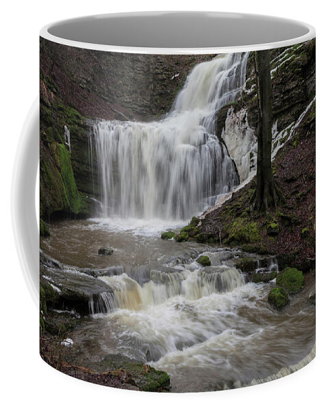 Scalber Force Coffee Mug featuring the photograph Scalber Force #3 by Nick Atkin