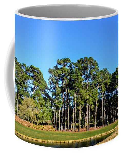 Golf Green Coffee Mug featuring the photograph TPC Sawgrass #5 by Randy J Heath