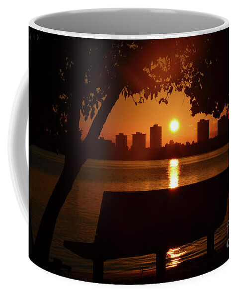  Coffee Mug featuring the photograph 30- Sunrise In The Park by Joseph Keane