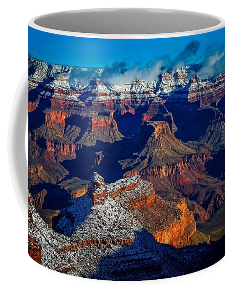 Mountain Coffee Mug featuring the digital art Mountain #38 by Super Lovely