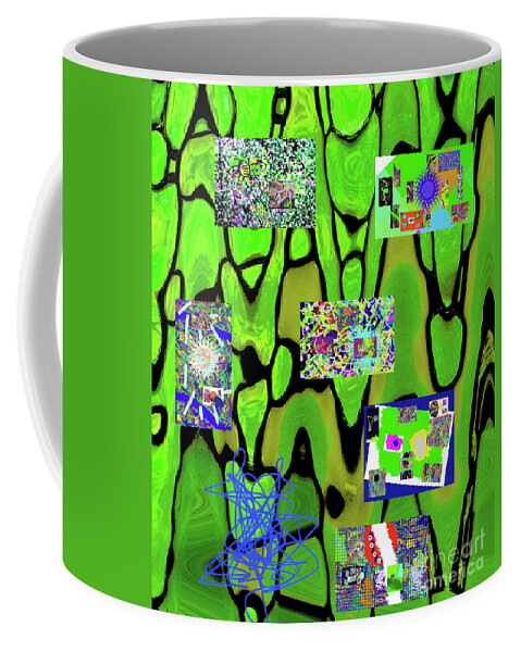 Walter Paul Bebirian Coffee Mug featuring the digital art 4-29-2015kabcdefghijklmnopqrtuvwxy by Walter Paul Bebirian