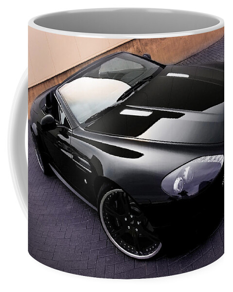 Aston Martin Coffee Mug featuring the photograph Aston Martin #4 by Jackie Russo