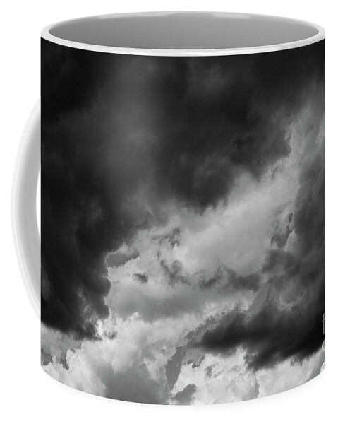 Atmosphere Coffee Mug featuring the photograph Cumulus clouds with Vertical Growth #5 by Jim Corwin