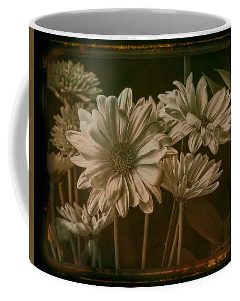 Daisy Coffee Mug featuring the digital art Daisy #4 by Bonnie Willis