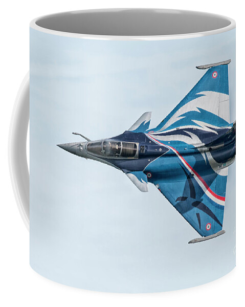 Rafale Coffee Mug featuring the photograph Dassault Rafale #4 by Airpower Art