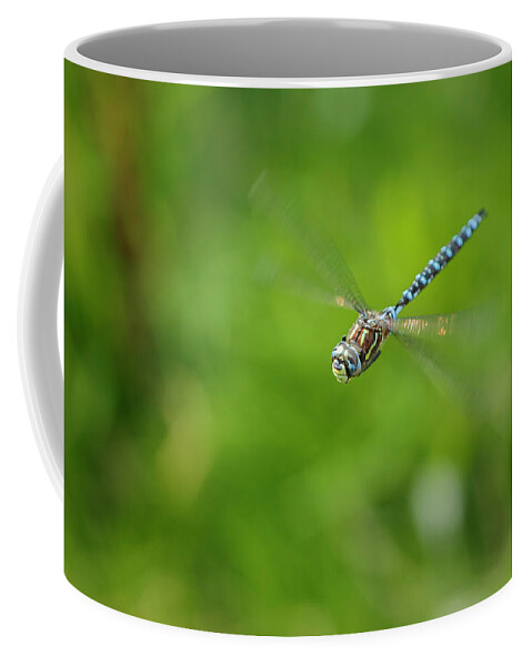 Dragonfly Coffee Mug featuring the photograph Emperor Dragonfly by Rick Deacon