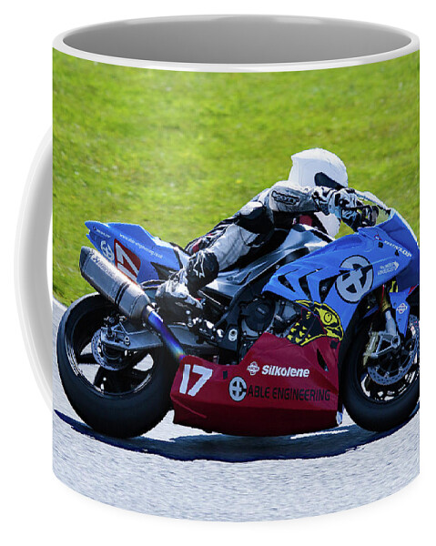 Sports Bike Images Coffee Mug featuring the photograph Road Racer #3 by Ed James