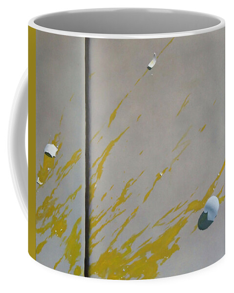 Street Scene Coffee Mug featuring the painting Untitled #5 by Philip Fleischer