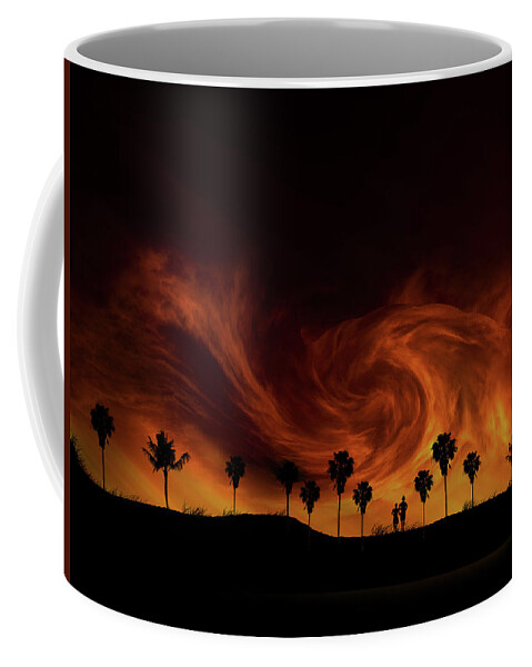 Clouds Coffee Mug featuring the photograph 4679 by Peter Holme III