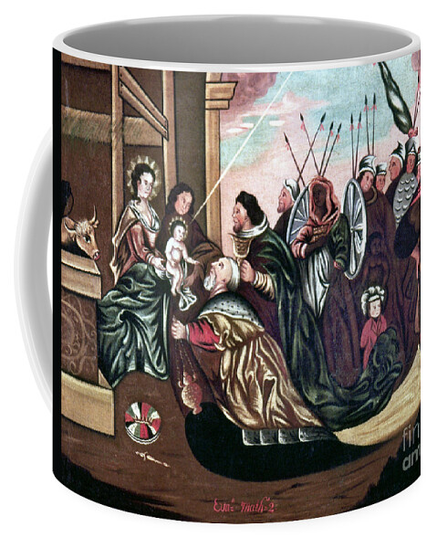 18th Century Coffee Mug featuring the photograph Adoration Of The Magi #5 by Granger