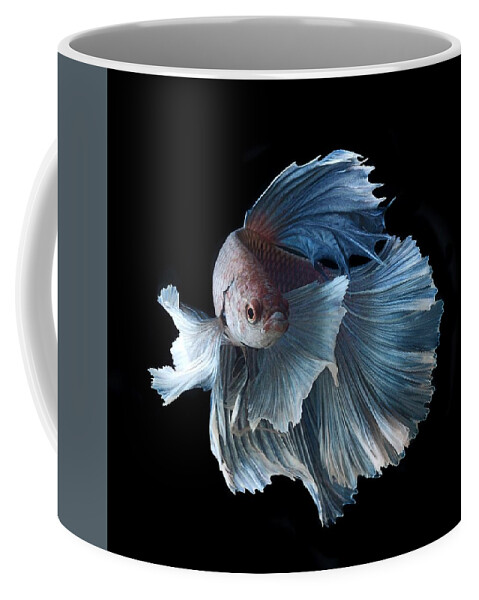 Betta Coffee Mug featuring the photograph Betta #5 by Jackie Russo