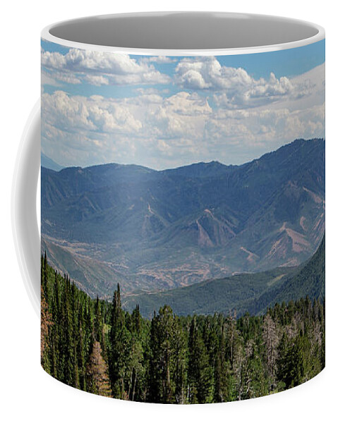 Sky Coffee Mug featuring the photograph Nebo Loop in July #7 by K Bradley Washburn