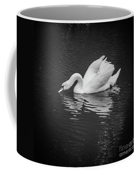 D90 Coffee Mug featuring the photograph Swan by Mariusz Talarek