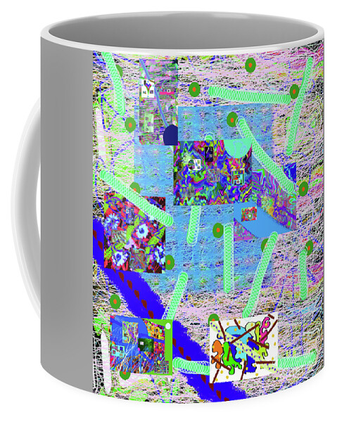 Walter Paul Bebirian Coffee Mug featuring the digital art 6-5-2015eabcdef by Walter Paul Bebirian