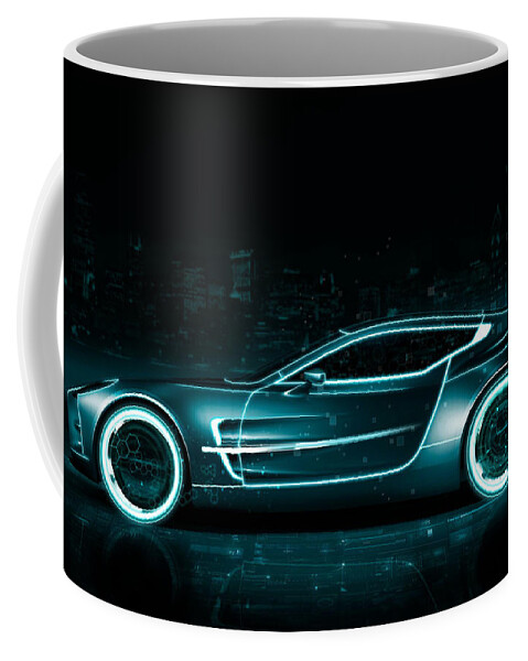 Aston Martin Coffee Mug featuring the photograph Aston Martin #6 by Jackie Russo